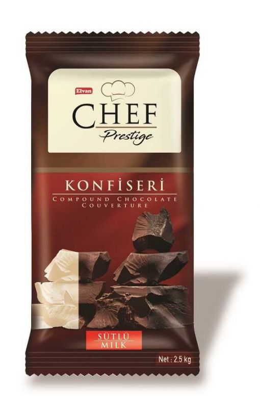 Chef Prestige Sütlü Konfiseri 2500 Gr.