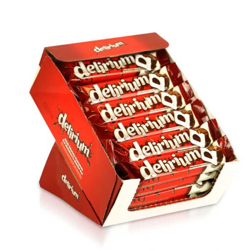 Delirium Sütlü Çikolatalı Marshmallowlu Bar 28 Gr. 24 Adet
