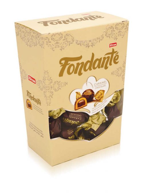 Fondante Caramel Toffee Hediyelik Kutu 300 Gr